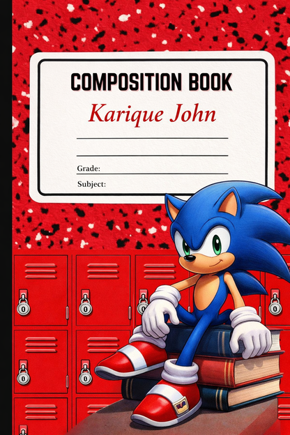 Custom Composition Book Covers