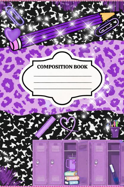 Custom Composition Book Covers