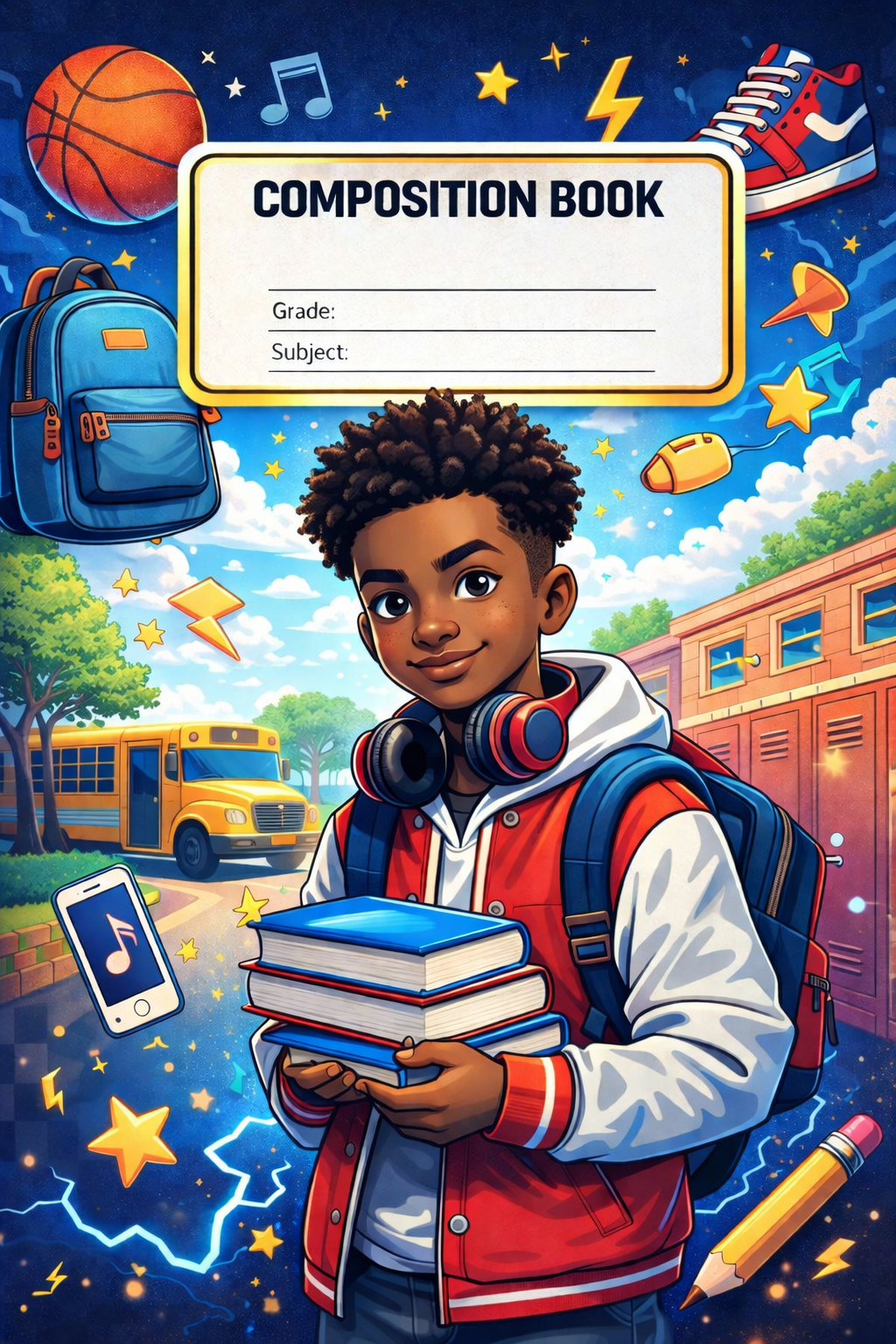 Custom Composition Book Covers