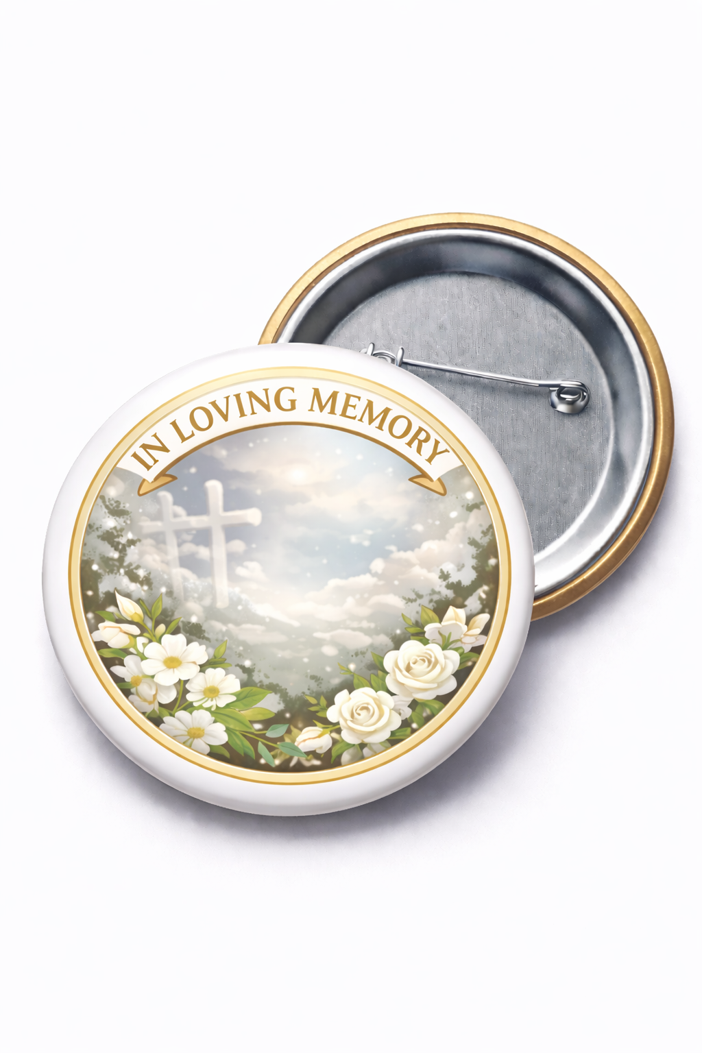 Custom Pin On Buttons