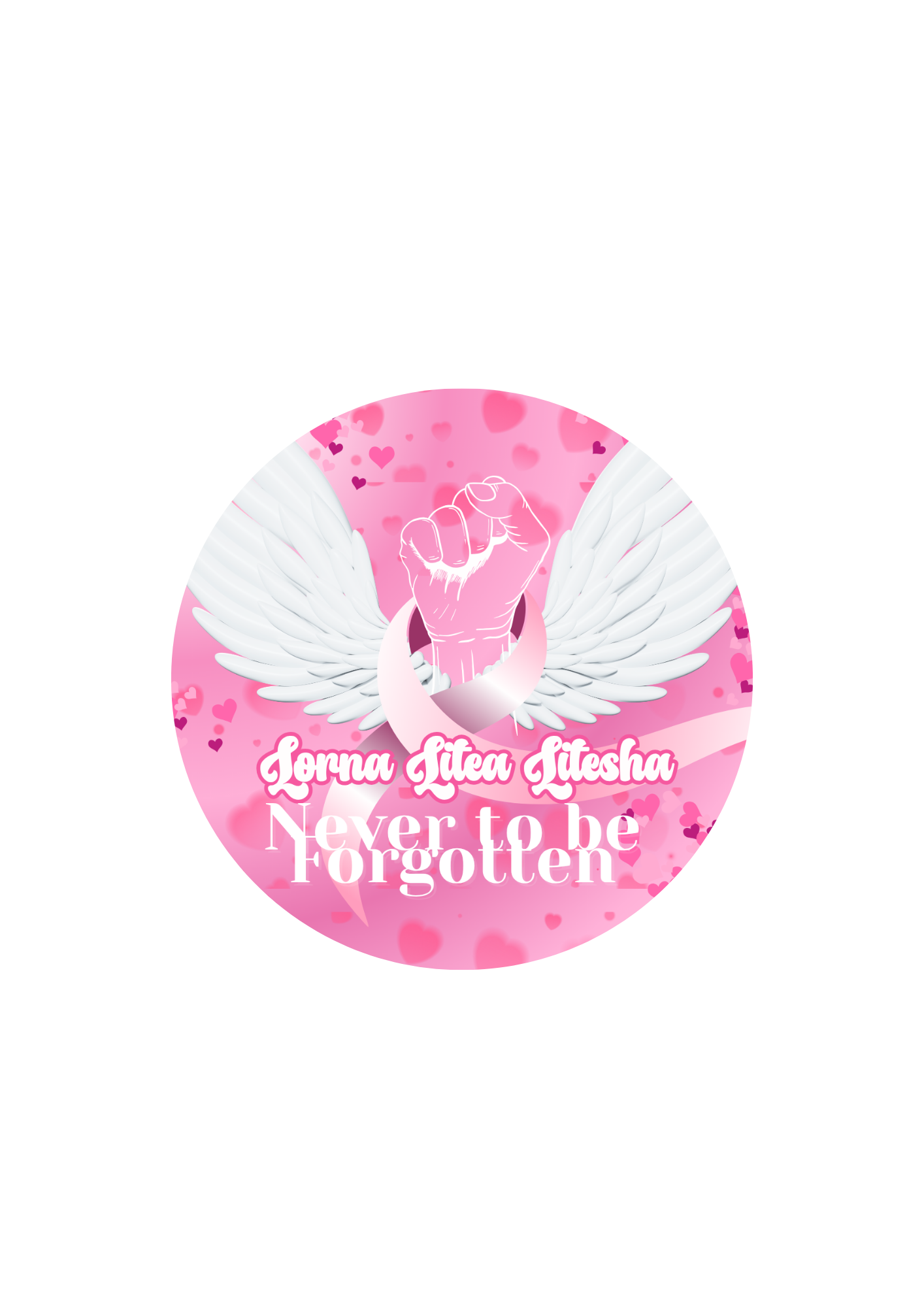 Custom Pin On Buttons