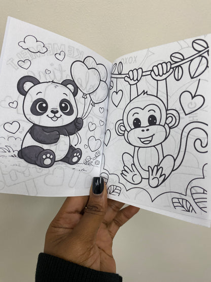 Mini Coloring & Activity Book